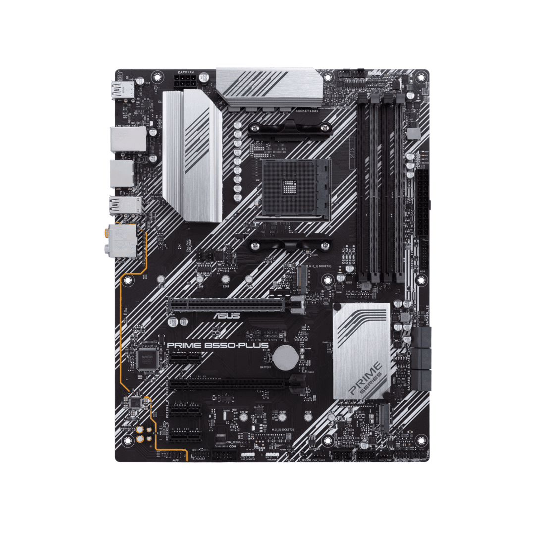 Placa de baza ASUS PRIME B550-PLUS, Socket AM4, DDR4, ATX - 2