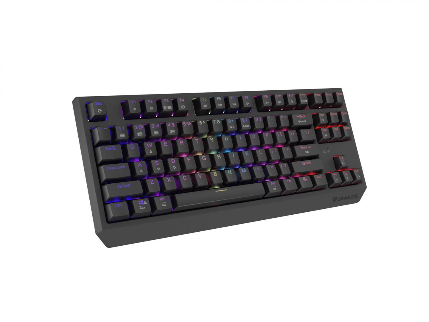 Tastatura gaming mecanica wireless Genesis Thor 230 TKL, iluminare RGB, - 17