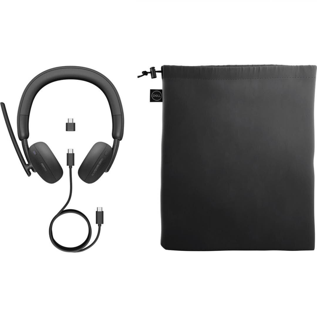 Casti Head-band DELL Pro Wireless Headset - WL3024, Wireless, Negru - 3