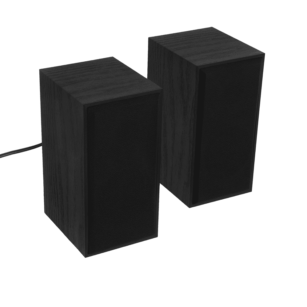 Boxe 2.0 Tellur Basic, 6W, Lemn, negru - 2