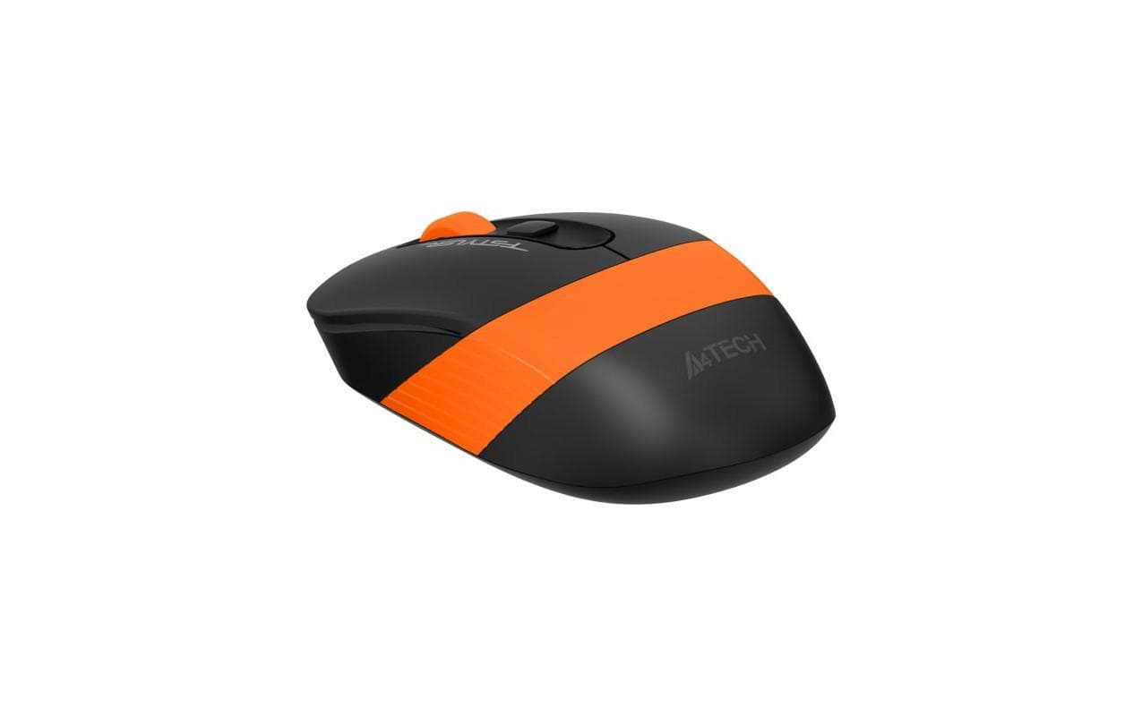 Mouse A4tech, gaming, wireless, optic, 2000 dpi, negru / portocaliu - 4