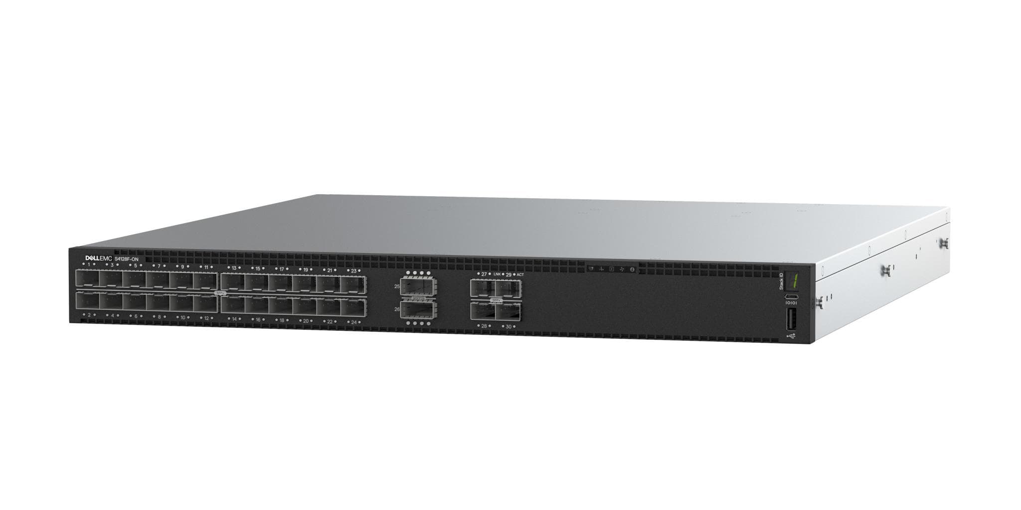 Dell EMC Switch S4128T-ON, 1U, 28 x 10Gbase-T, 2 x