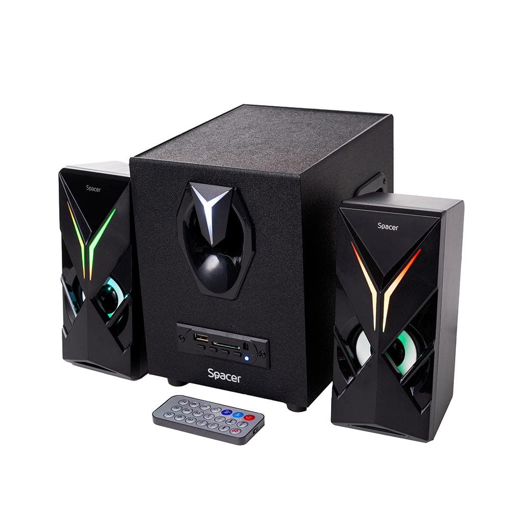 Boxe Spacer Gaming 2.1, 14W RMS ( 2x3W + 8W), - 2