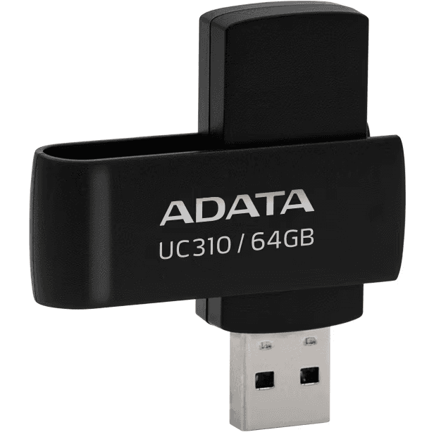 Memorie USB ADATA UC310 64 GB, USB 3.2, Negru - 2