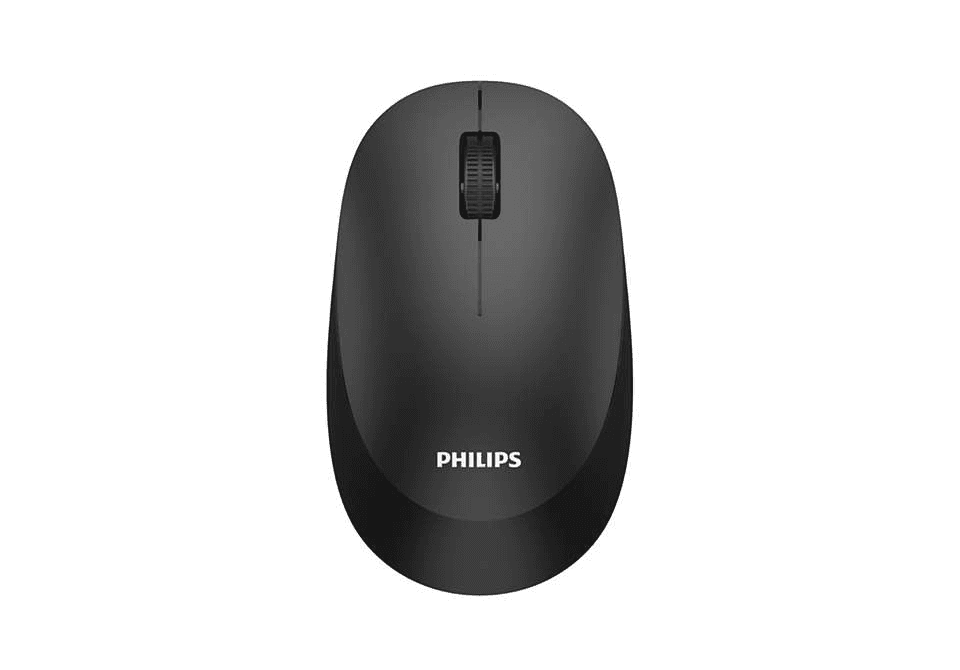 Mouse Wireless Philips SPK7307BL/00, 1600 dpi, Negru - 2