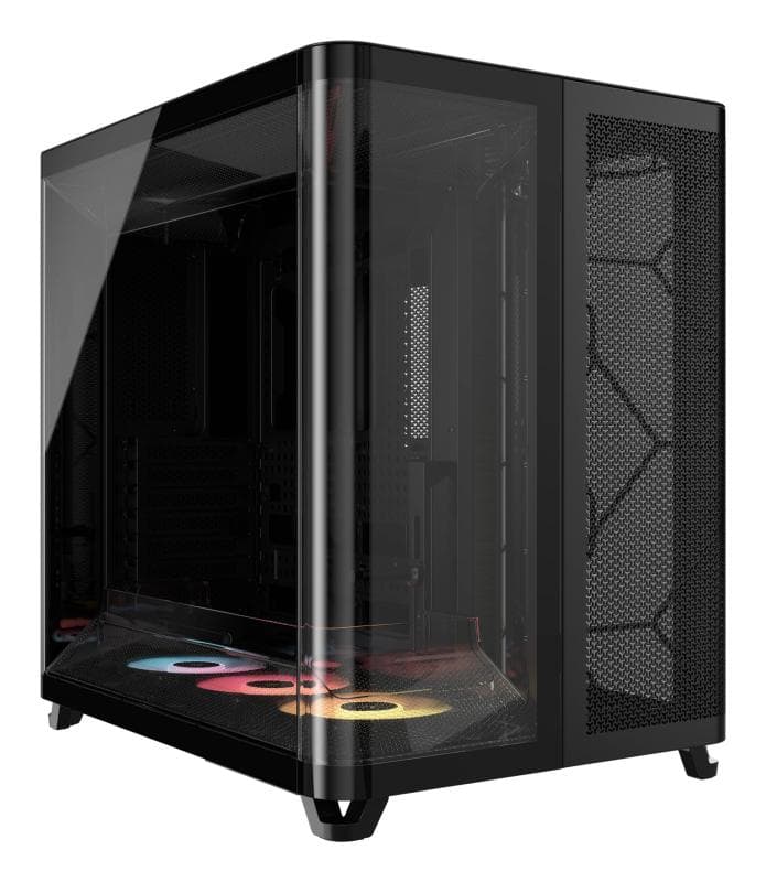 Carcasa CORSAIR AIR 5400 RS-R ARGB, RGB, Mid Tower, Black