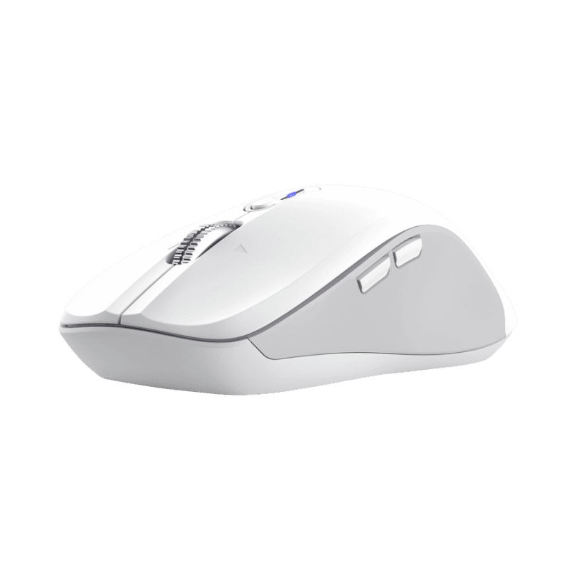 Mouse Wireless Trust Ferro Hyperscroll, 3200 dpi, Alb