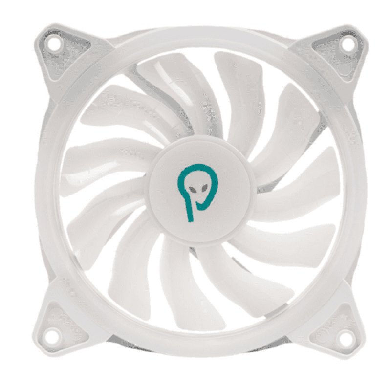 Ventilator Carcasa SPACER SPFC-120-WH-ARGB, 12 cm, 2200 rpm, RGB