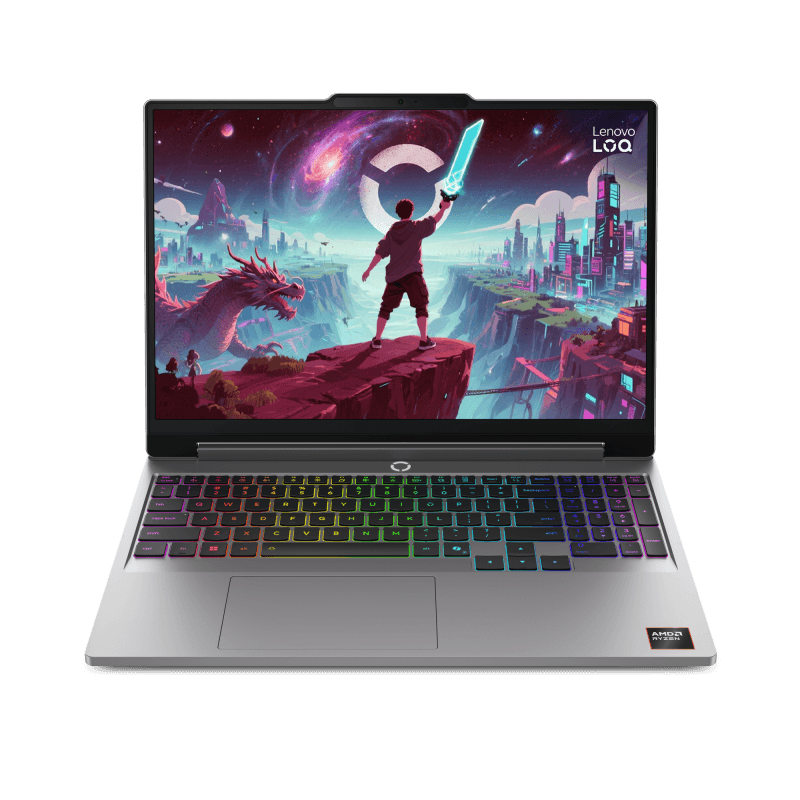 Laptop Gaming LENOVO LOQ 15AHP11, cu procesor AMD Ryzen 7