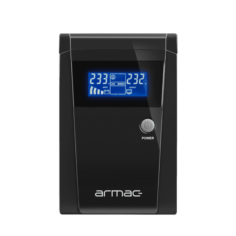 UPS ARMAC OFFICE O/1500F/LCD LINE-INTERACTIVE 1500VA 3X SCHUKO OUTLETS USB-B