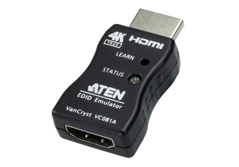 Emulator 4K HDMI EDID Aten VC081A-AT. Rezoluție video maximă: 3840