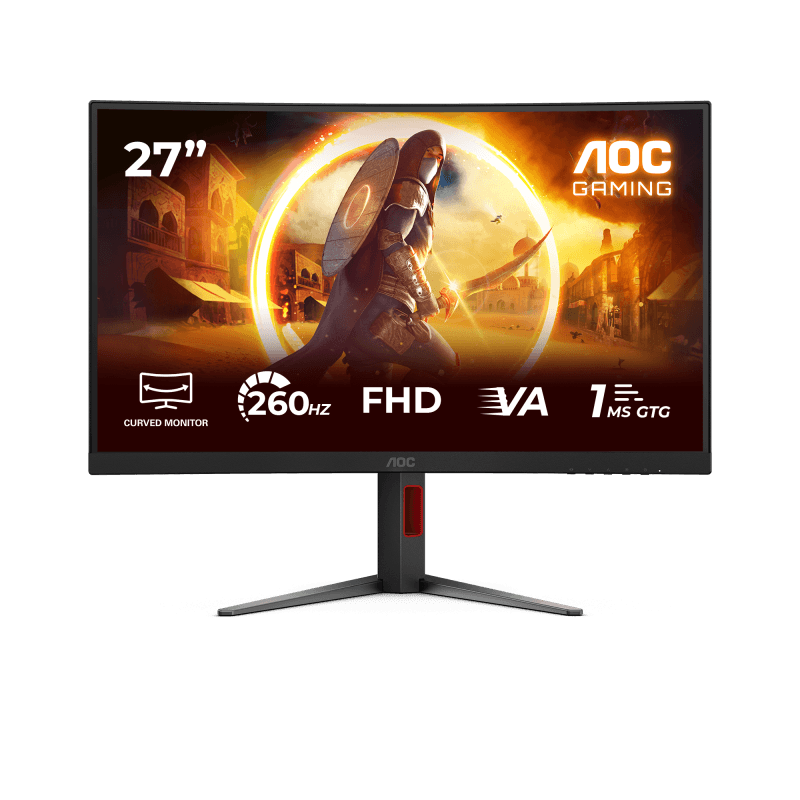 Monitor Gaming AOC C27G4Z2, 27", 1920 x 1080 pixeli, Black,