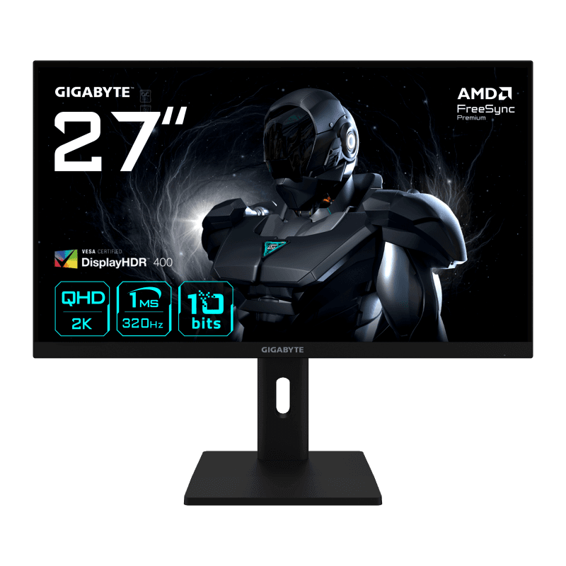 Monitor Gaming Gigabyte G27Q3, 27", 2560 x 1440 pixeli, Black,