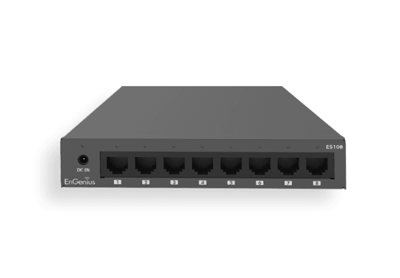 Switch Engenius Unmanaged Desktop 8-port GbE, standard wireless L1, capacitate