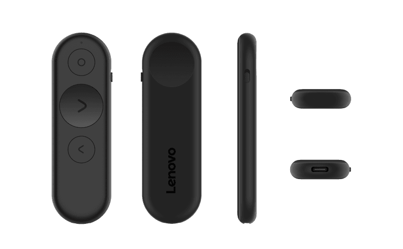 Lenovo Portable Rechargeable Presentation Remote; Connectivity: Bluetooth 5.3; Product Dimensions: