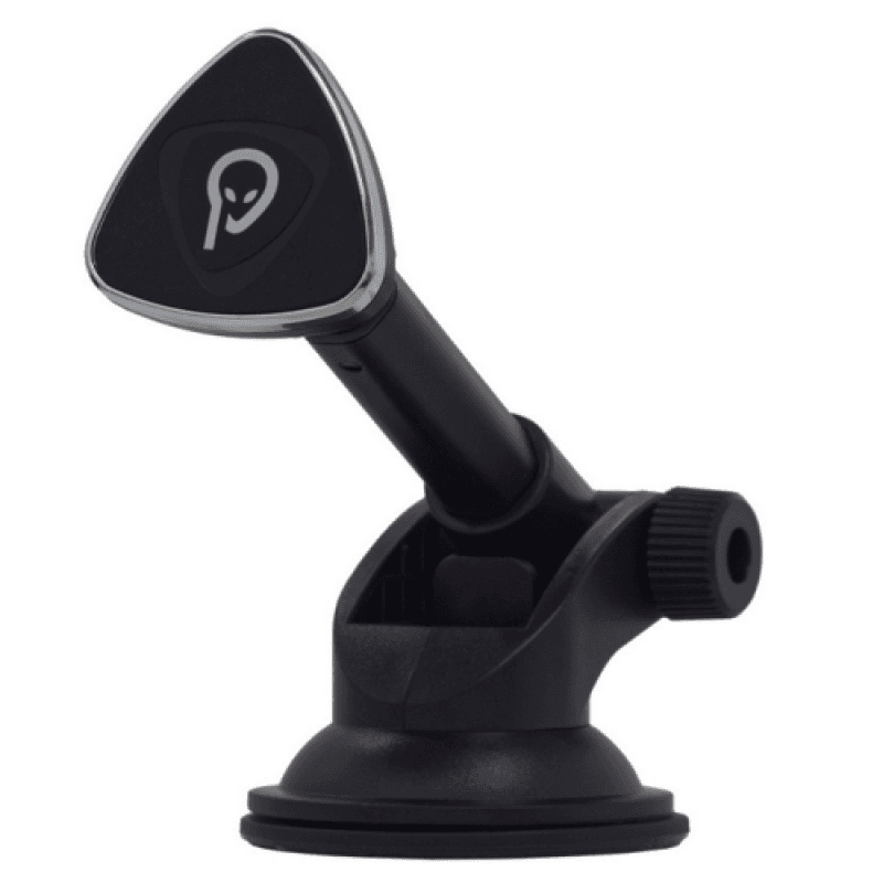 Suport auto magnetic Spacer pentru smartPhone, fixare prin Ventuza sau