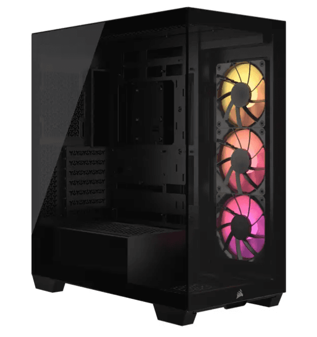Carcasa CORSAIR 3500X ARGB, Mid Tower, Black