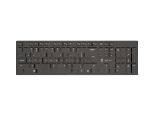 Tastatura Mecanica Gaming NATEC Herring NKL-2348, RGB, Wireless, Negru