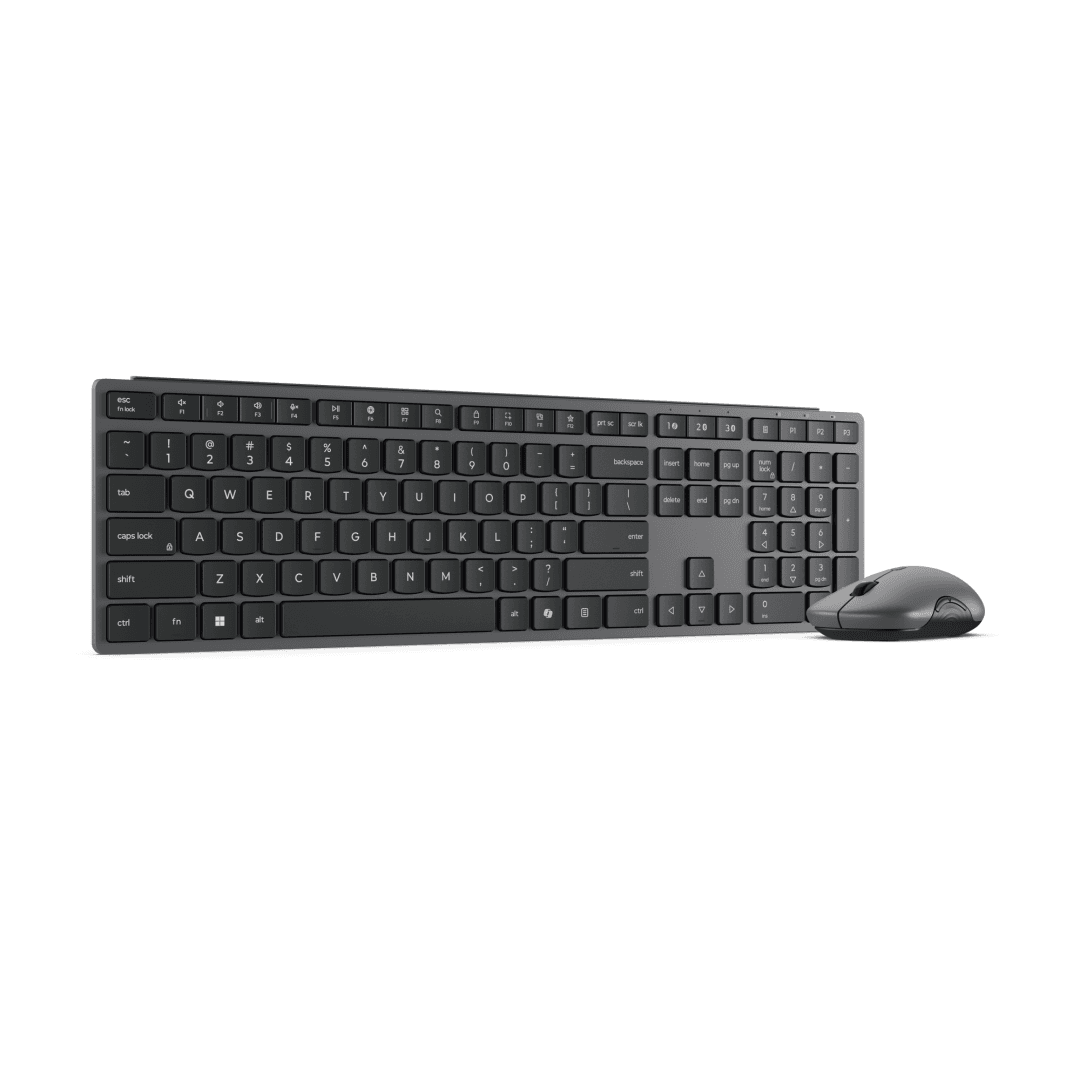 Kit wireless tastatura si mouse Lenovo 700 Modern, taste numerice,