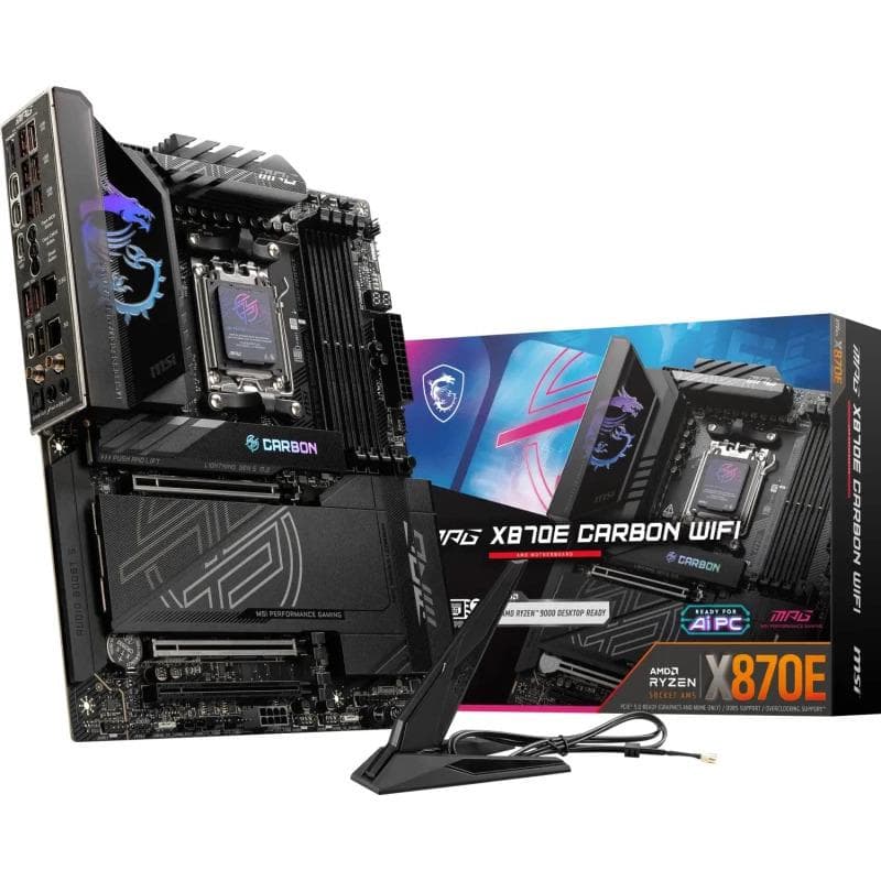 Placa de baza MSI MPG X870E CARBON WIFI, Socket AM5,